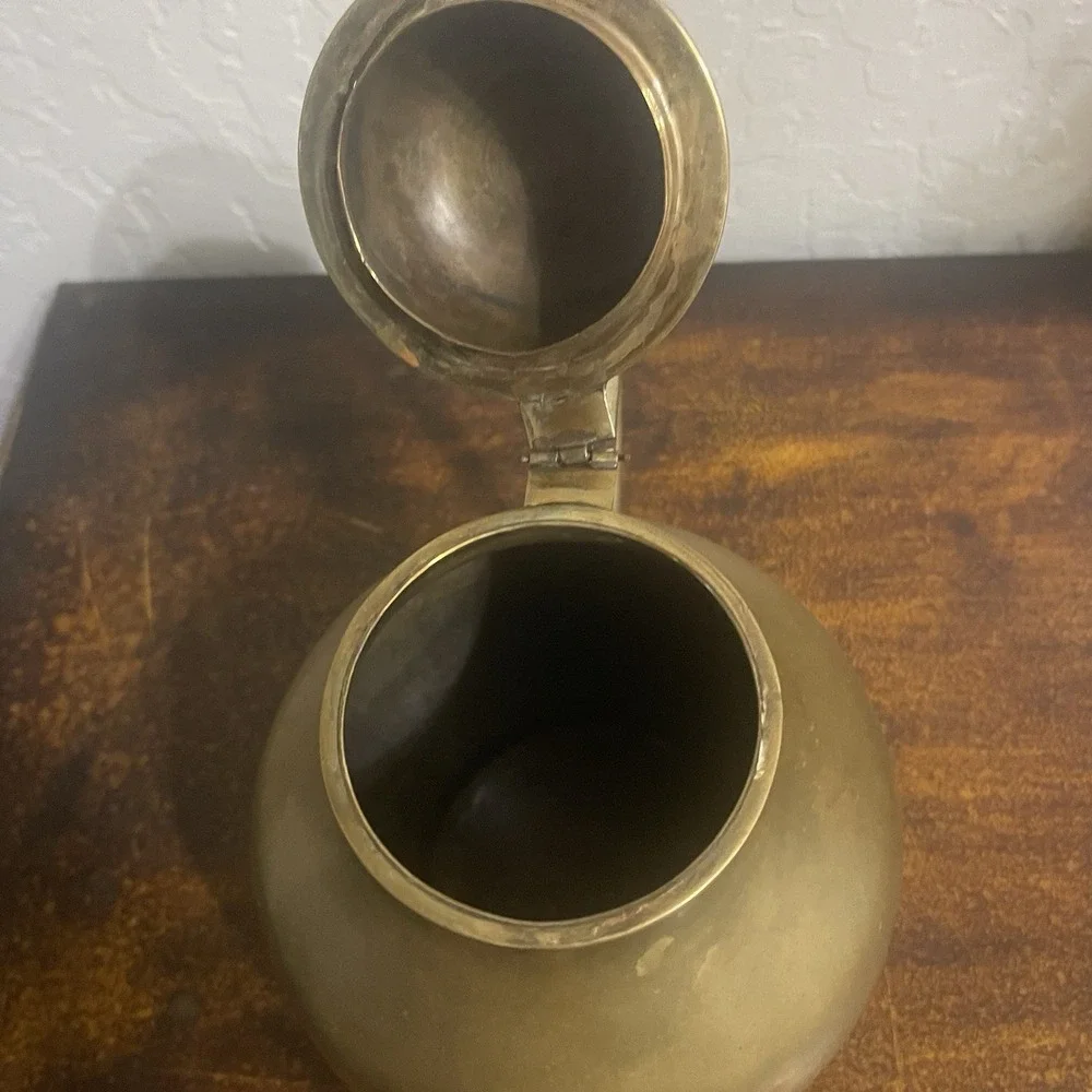 Vintage Brass Tea kettle With Handle